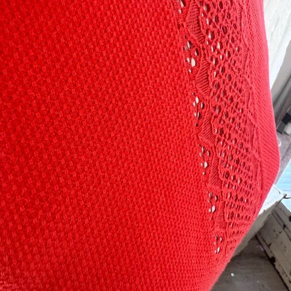 Nine West women's size 4 sheath dress orangish red. Coastal fun #0971 - Picture 7 of 15